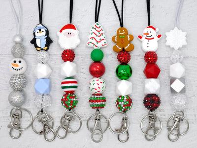 Silicone Christmas Lanyards