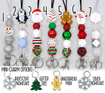 Silicone Christmas Lanyards