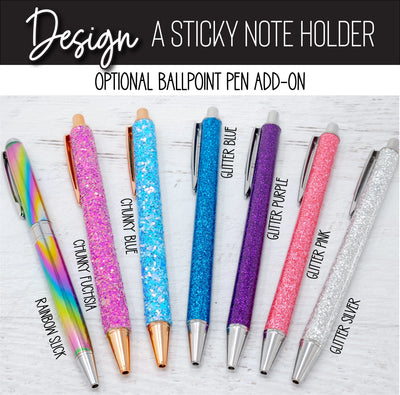 Pencil Sticky Note Holder