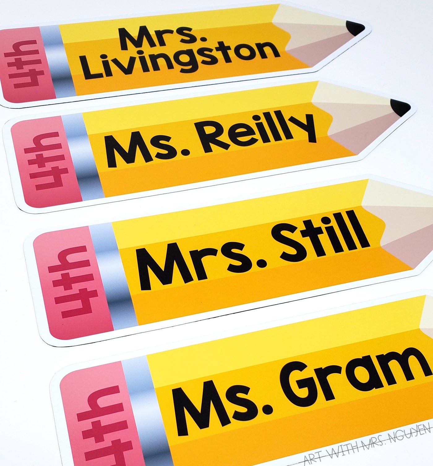 Personalized Pencil Magnet