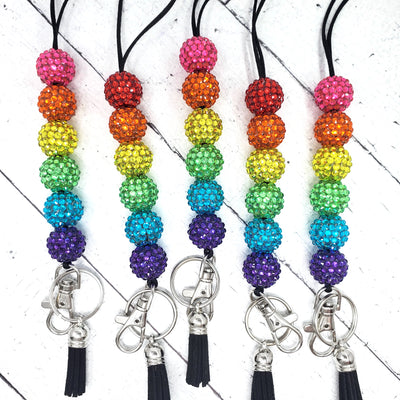 Rhinestone Sparkle Lanyard