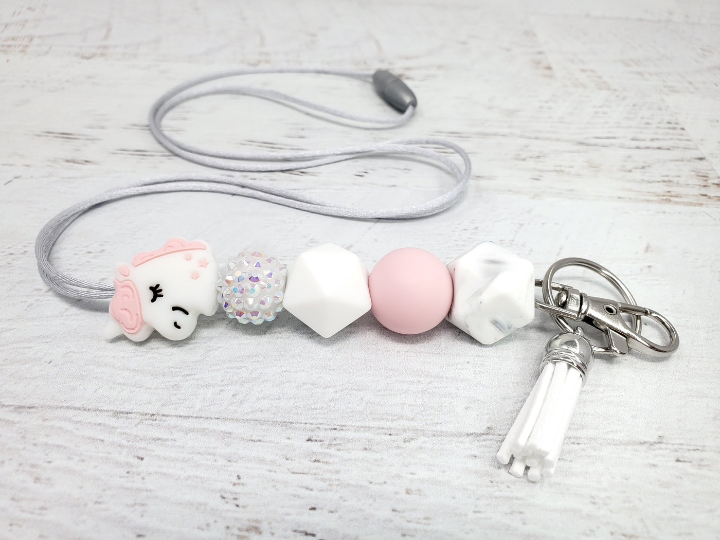 Unicorn Silicone Lanyard