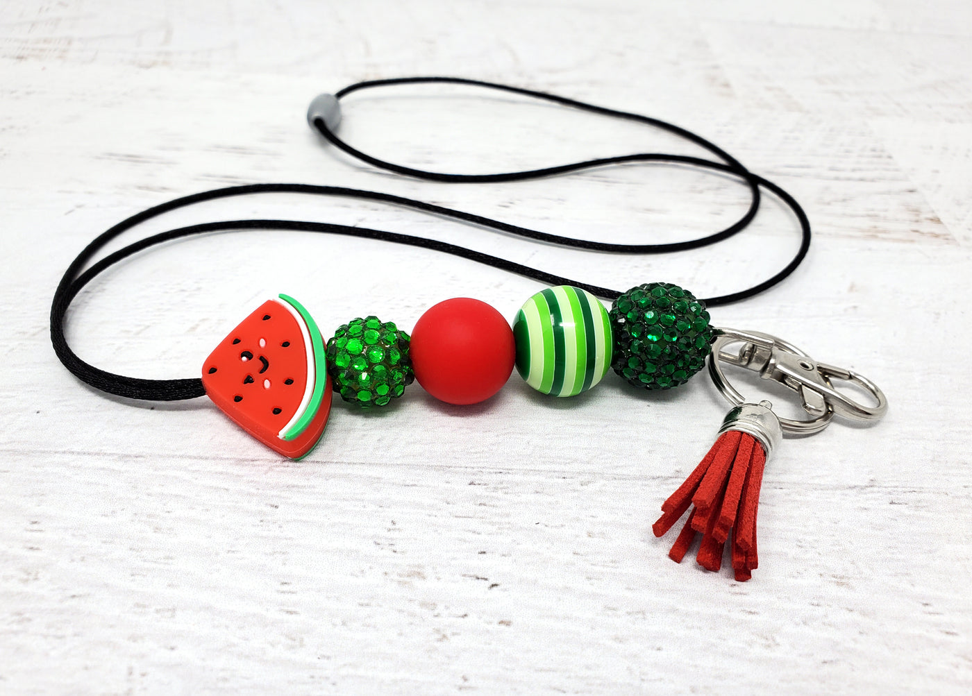 Watermelon Silicone Lanyard