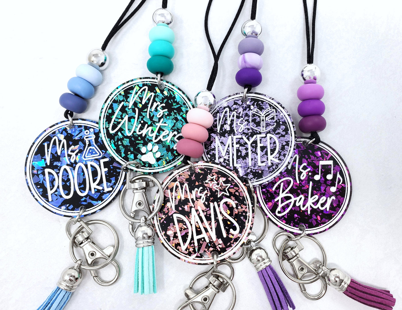 Foil Flake Lanyard