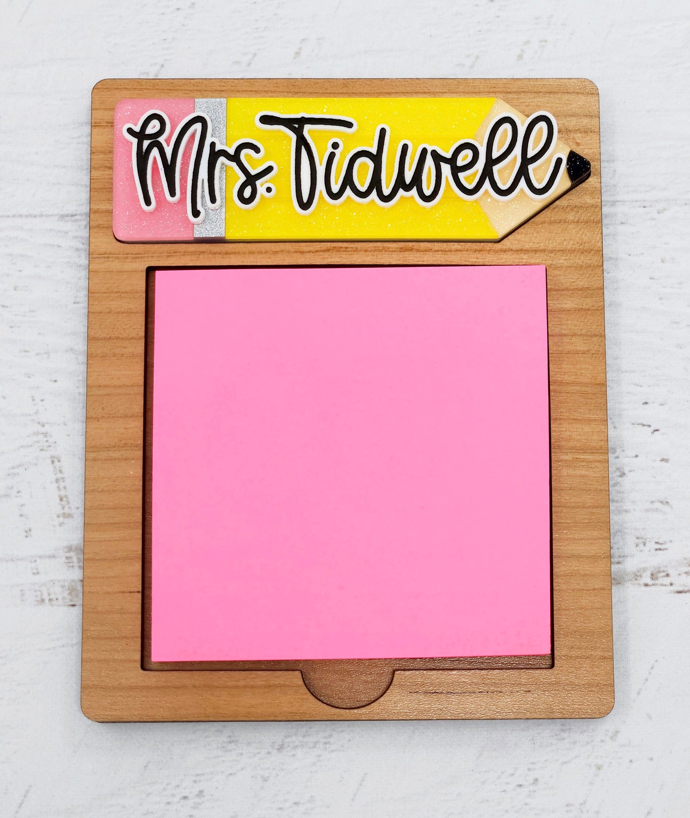 Pencil Sticky Note Holder