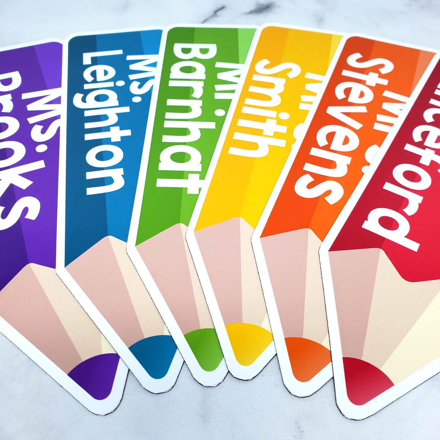 Personalized Colored Pencil Magnet