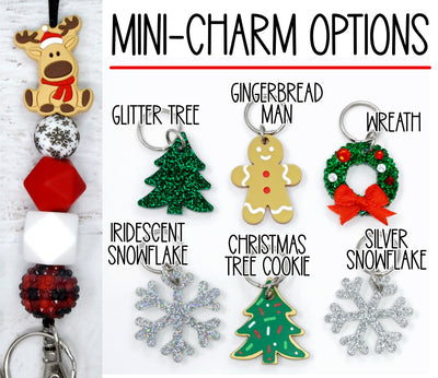 Reindeer Silicone Lanyard